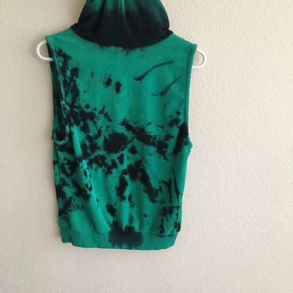 Tie-dye terrycloth vest - Picture 5 of 16